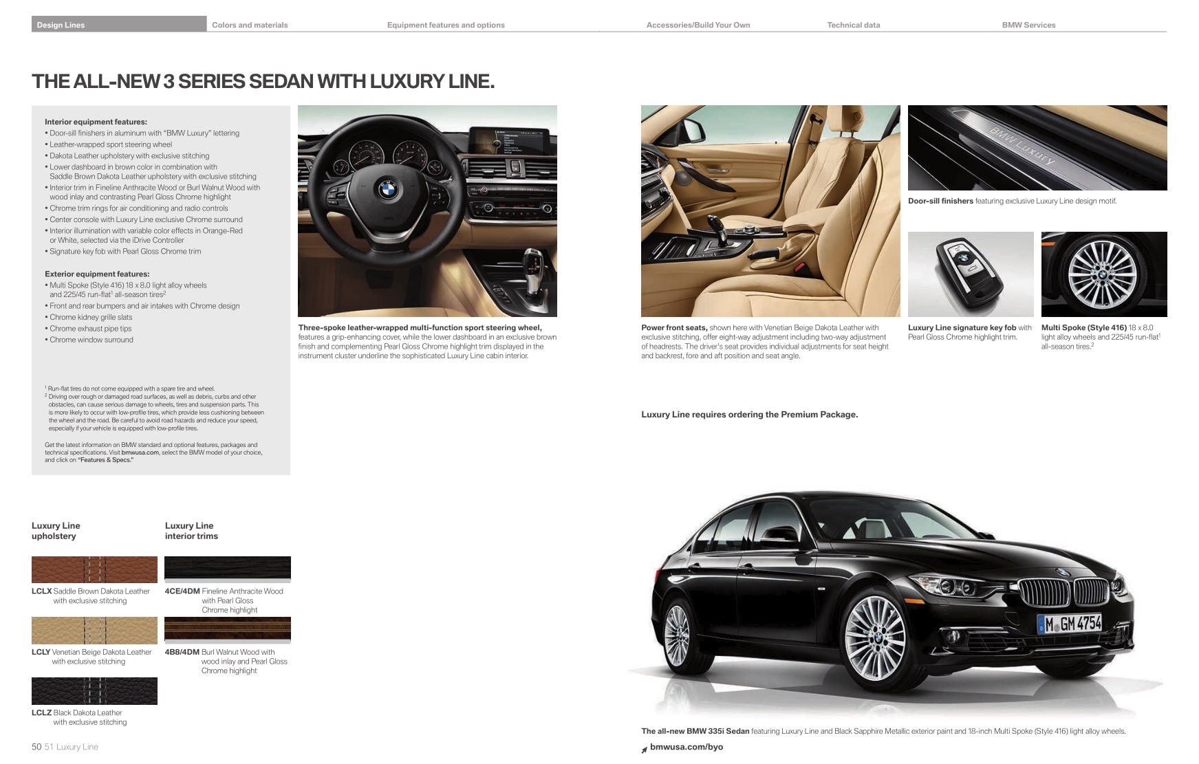 2012 BMW 3-Series Sedan Brochure Page 17